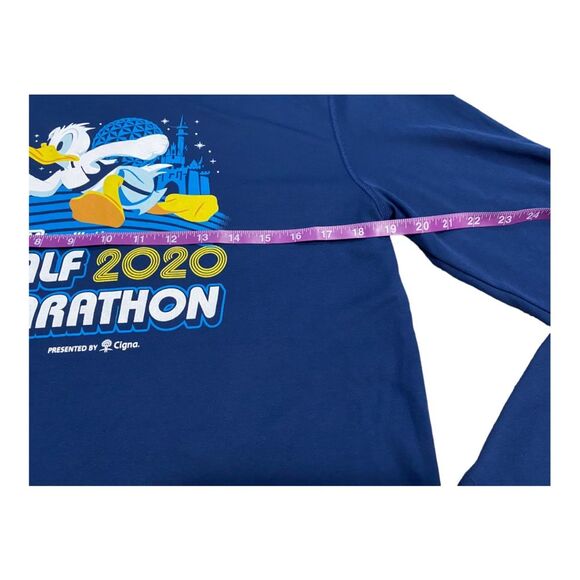 runDisney 2020 WDW Half Marathon Race Long Sleeve Shirt, Donald Duck, Size Small - Picture 7 of 10